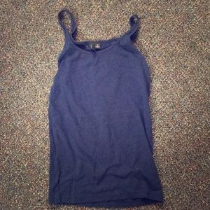 Navy blue tank top